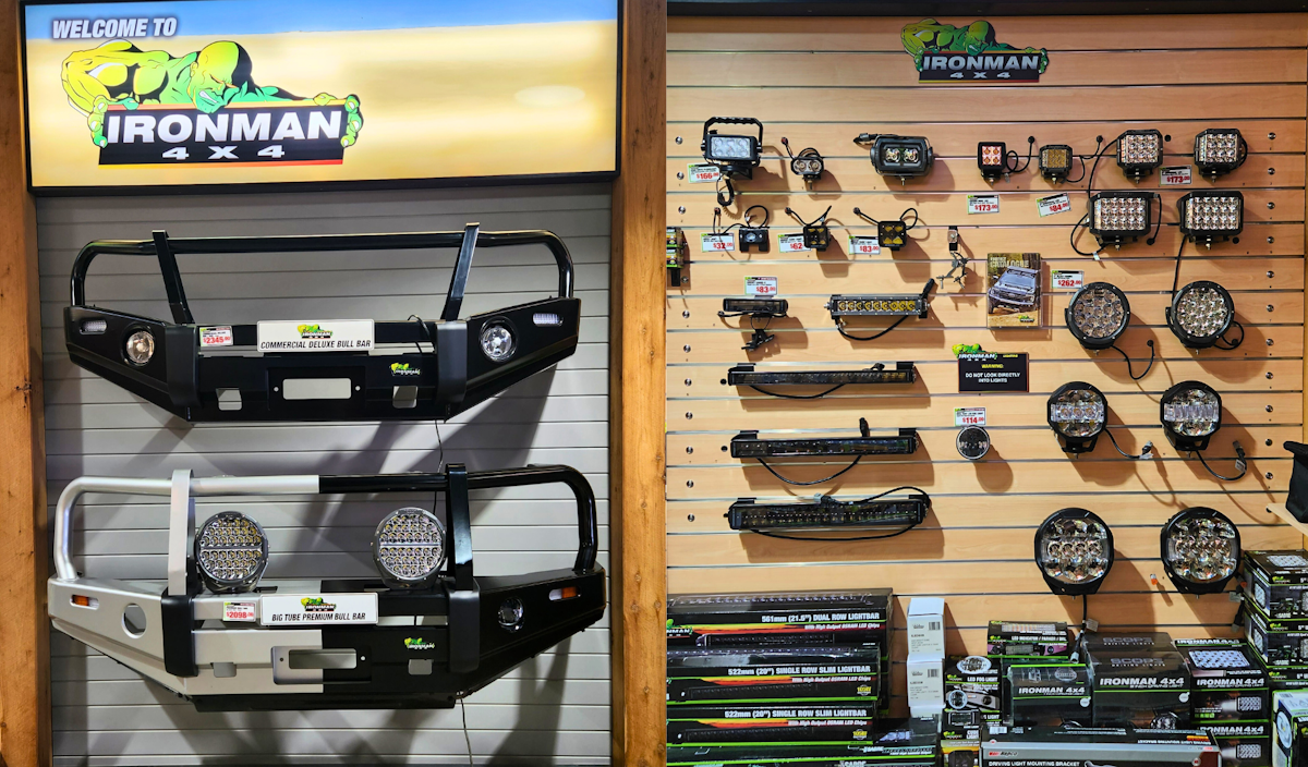 Foster Service Centre supply and fit a wide range of Ironman 4X4 Accessories